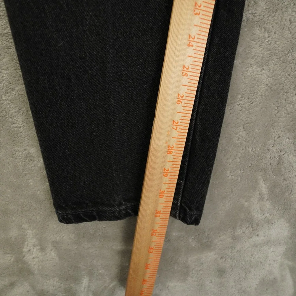 Levi's Vintage 90s 550 Relaxed Fit Tapered Leg Jeans Men's 33x32 Black USA Made
